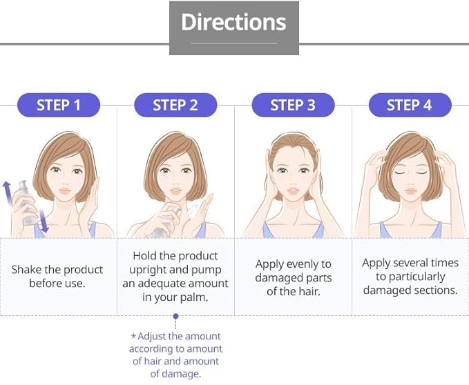 Proteina sin aclarado para el cabello