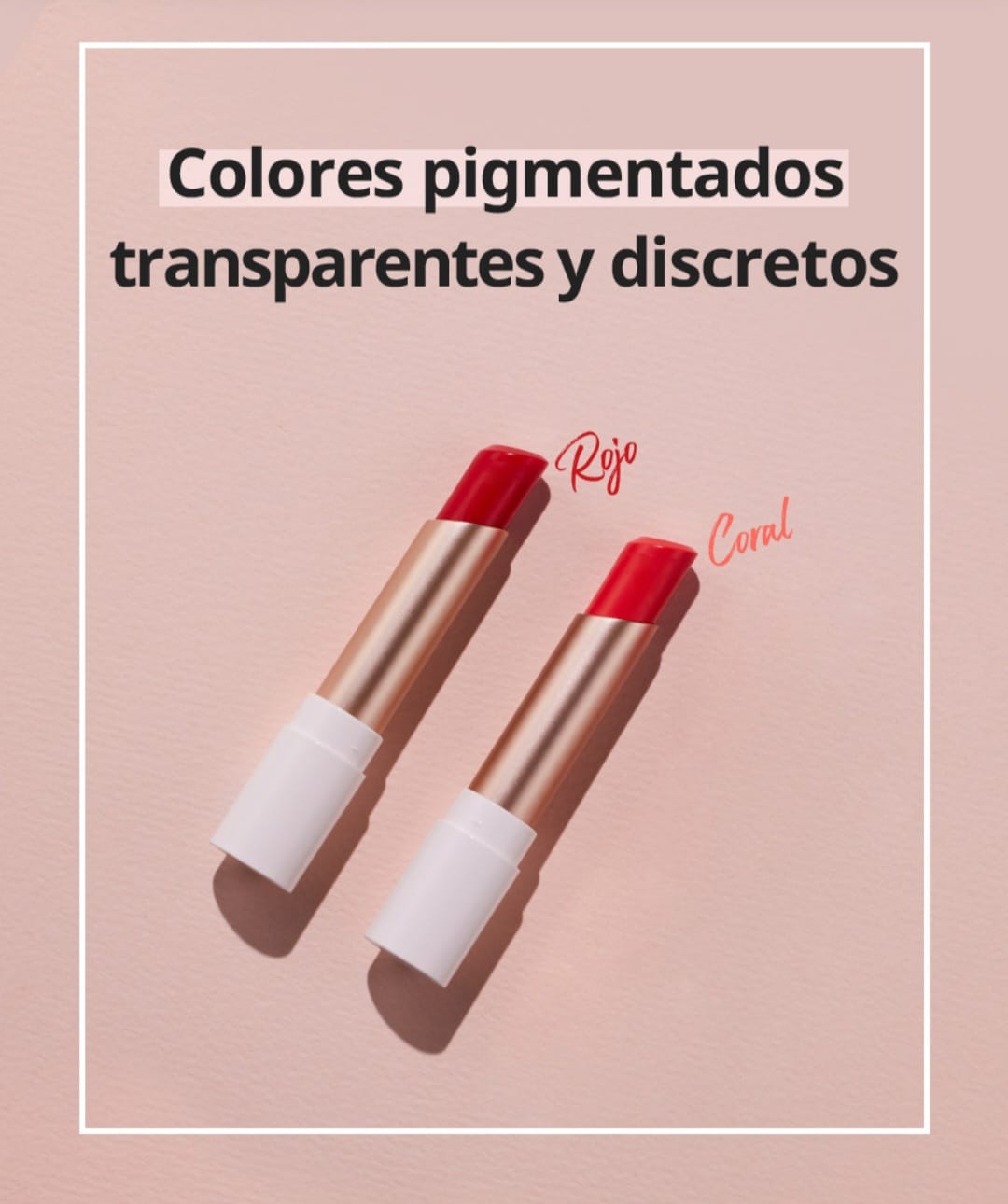 Pintalabios Lip Color Glow Rojo 02 Adelica