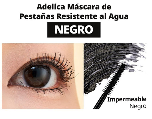 Mascara de pestañas waterproof Adelica