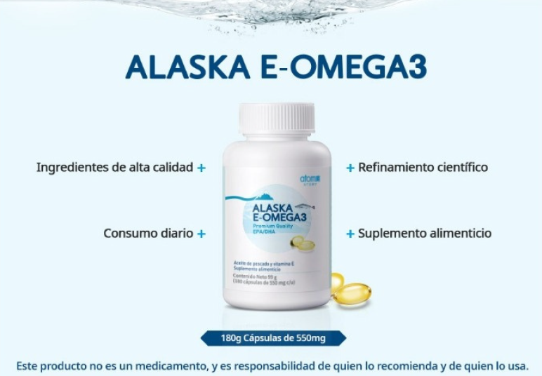 Omega 3 ayuda a mejorar los lípidos en sangre neutrales y la circulación sanguínea.